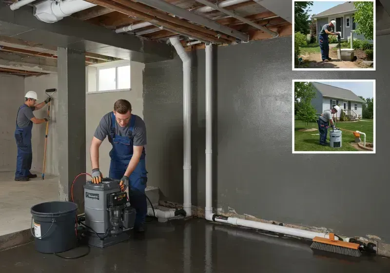 Basement Waterproofing and Flood Prevention process in Inez, KY